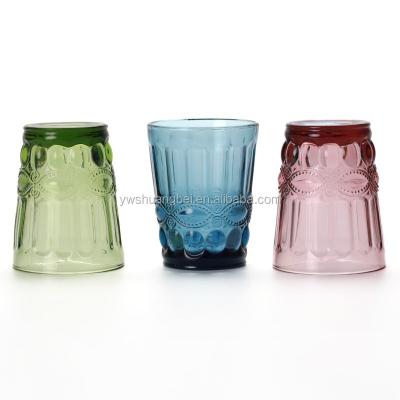 China No Flower Classic 240ml Hand-Cut Glass Tea Cups For Promotion Gifts for sale