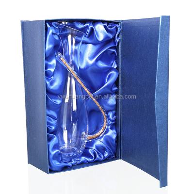 China Luxuyr Special New Design High Quality Lead Free Crystal Wine Whiskey Decanter for sale