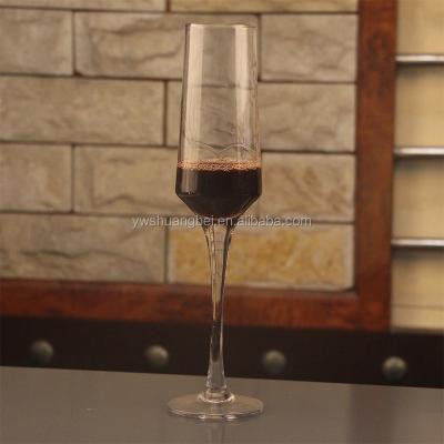 China CLASSIC Tall Grape Glass Toasting Promotion Glass Hand - Blown Champagne Glass for sale