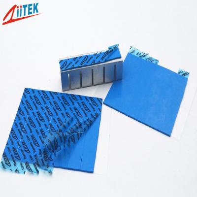 China Hot selling 7W thermal silicone Insulation Pad for gpu cpu cooling pad 0.5mmT Low thermal resistance for sale