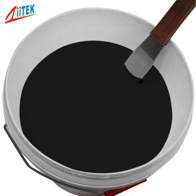 China High Temperature Waterproof Dull Black Solid Thermal Epoxy Glue for Electronic Components Potting for sale