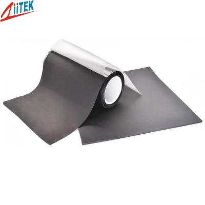 China TIS300 conductive silicone material 65±5 Shore 00 Hardness Nickel / Graphite for Industrial for sale