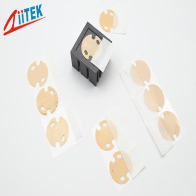 China Low-Melting Thermal Interface Material Phase Change Materials Thermal Pad For Electric Motor Control Equipment for sale