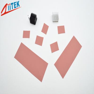 China Pink Thermally Conductive Electrical Insulator Thermal Interface Materials for sale