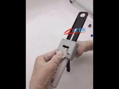 two-component silicone thermally conductive gel material gap filler for electronics components