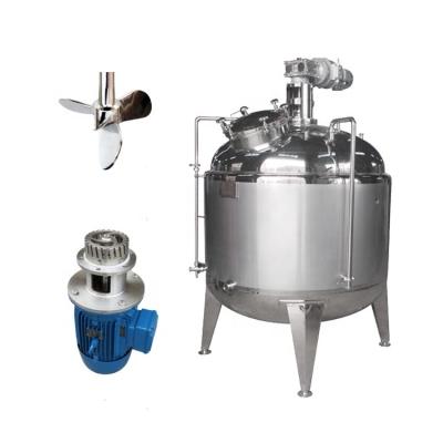 China Antacid Electric Heating Mixing Tank With Agitator Stainless Steel Mixing Tank Price Mixing Tank for sale