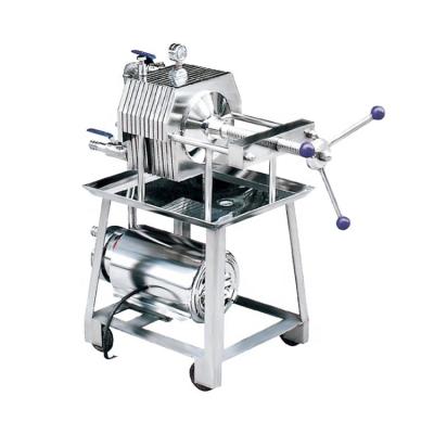 China Hotels Stainless Steel Filter Press Frame Filter Press Filter for sale