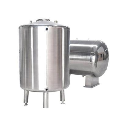 China JG dairy water milk oil price 100000 liters 50000 liters fuel stainless steel water storage tank for sale