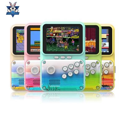 China CoolRabbie 3 Thumb Connect Macaron Game Console Support TV SOUP 500 in 1 Cheap Classic Games Game Handheld Player for sale