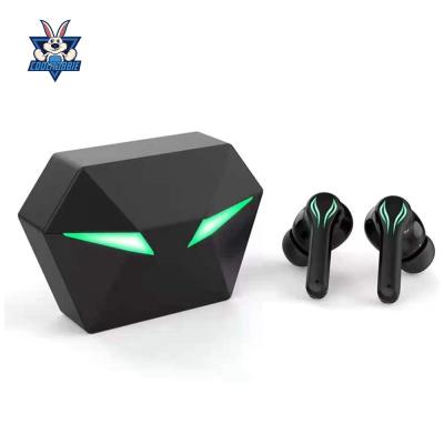 China CoolRabbie TWS 5.0 Wireless Gaming Earbuds Bluetooth Earbuds & In-Ear Headset With Power Display&Power Bank Game Earbuds for sale