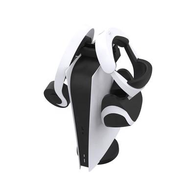 China ABS CoolRabbie PS5 Host Side Stand Earphone Stand Holder Headphone Stand For PS5 Headset Stand Video Game Accessories for sale