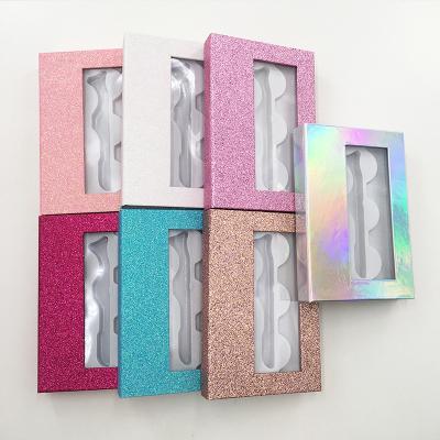 China Crisscross lashes book 3 pairs can put tweezers eyelash wholesale boxes lashes empty book for sale