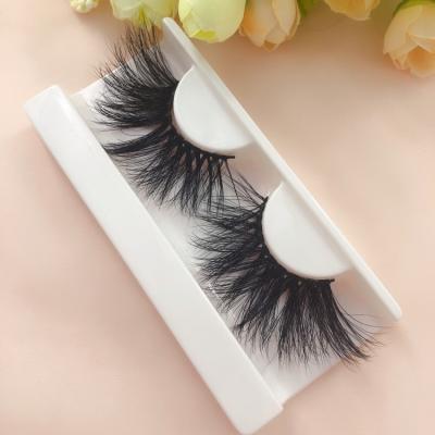 China Private label 28mm 30mm crisscross real mink lashes 3d mink eyelashes eyelash extension mink big seller for sale