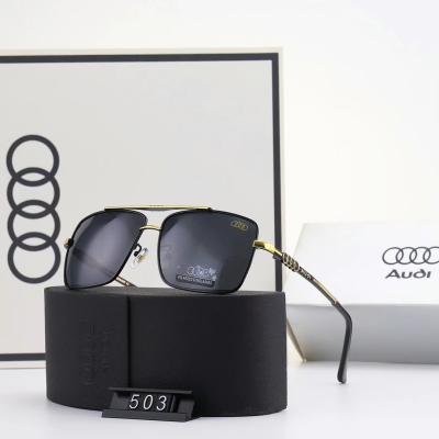 China High quality new arrival factory outlet sunglasses men's metal frame fashion famous brand sunglasses #503 for sale