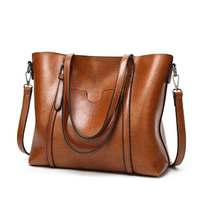 China Simplicity 2021 latest ladies pinch fashion pu leather bag shoulder ladies bag luxury handbag wholesale for sale