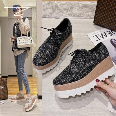 China CUSHIONING New Arrival Ladies Wedge Heel 2022 Fashion Women's Shoes Ladies Casual Shoes for sale