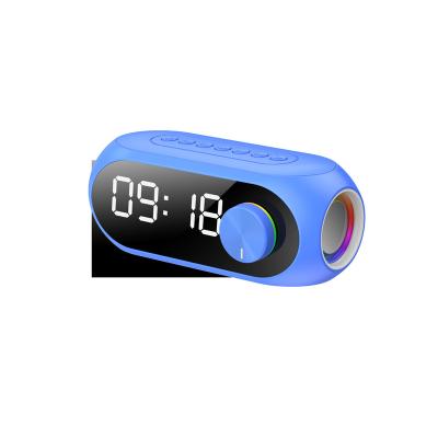 China New Arrival Multi-Function Phone Function Alarm Clock Time Display Super Sound Speaker Wireless BT Speakers for sale