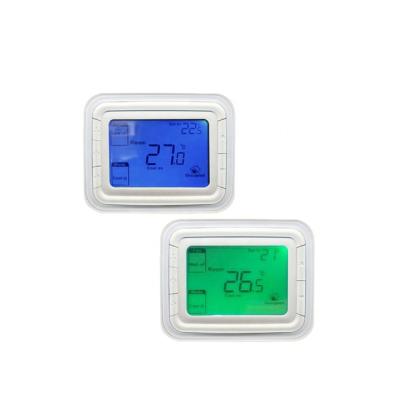 China T6865 Series Good Quality Digital LCD Part Fan Coil Thermostat T6865H2WG-R for sale