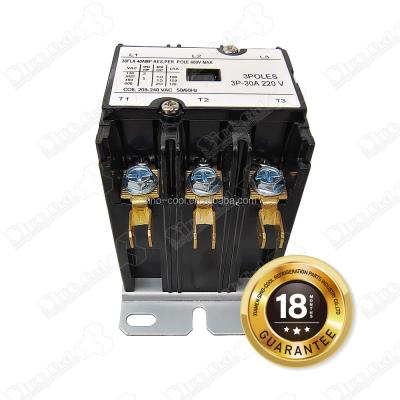 China Air Conditioning 3P25A Used Magnetic Contactor Contactor 3p 3pole 3 Pole Contactor for sale