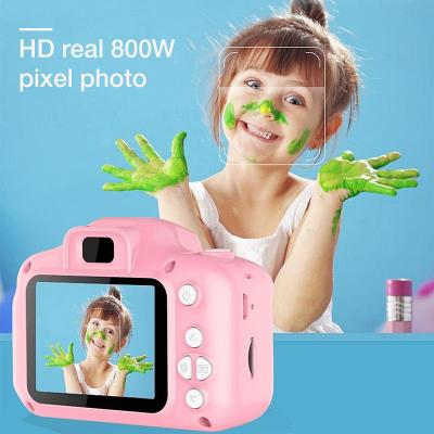 China Digital Camera Video Recorder Best Selling 1080p Cute Children Play Portable Photo Cam Video Front And Rear Portable Kids Dual Camera for sale