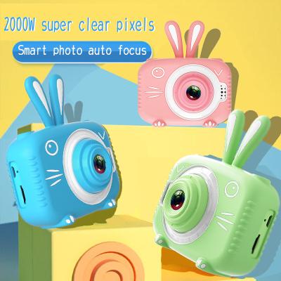 China Amazon Hot Selling Christmas Gift 2000W HD Video Child Digital Camera VCR USB Charging Cute Mini Digital Camera For Kids for sale