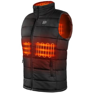 China Best Selling Breathable Winter Breathable Outdoor Heating Washable Chargeable Men's Passionate Vest With Battery Pack for sale