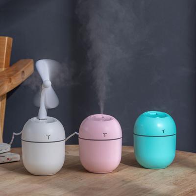 China Shine Mini LED Light Cup Spray Humidifier Diffuser Aroma Essential Oil Diffuser H2O Car Air Wet Humidifiers 220ml Portable Dual Mist Spray Humidifier Spray Cup Humidifiers for sale