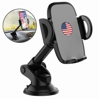 China 2021 Popular Durable 3 in 1 Adjustable 360 ​​Rotation Air Vent Dashboard Windshield Gravity Mobile Phone Holder for Car Mount for sale