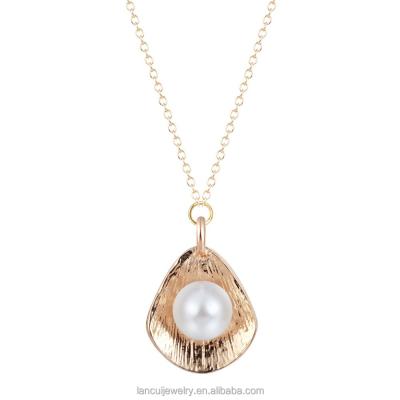 China Hot Sale Customized Fashion Pearl Necklace Women Pendant Necklace Jewelry Party/Gift/Birthday/Weeding for sale