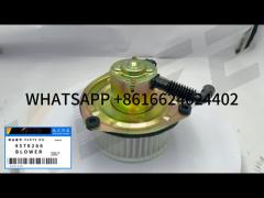 HITACHI 4370266 KOBELCO CAT EXCAVATOR 24V BLOWER MOTOR 7I-6603 YN20M00010S008 FITS EX200 ZAX200 SK60