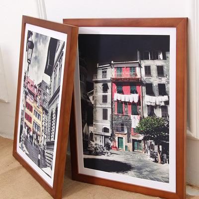 China Fashionable wholesale good quality factory price picture frame bedroom view wooden photo frame for sale