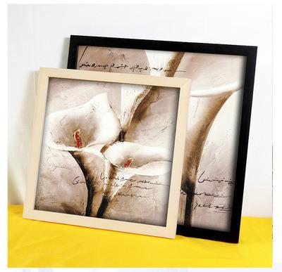 China Fashionable Hot Sale Cheap Wooden Photo Frame With Rustic Farmhouse Frame Glass Photo Frames for sale