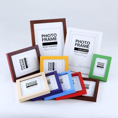 China Fashionable Hot Selling High Quality Size Color Different Picture Frames Wooden Frame for sale