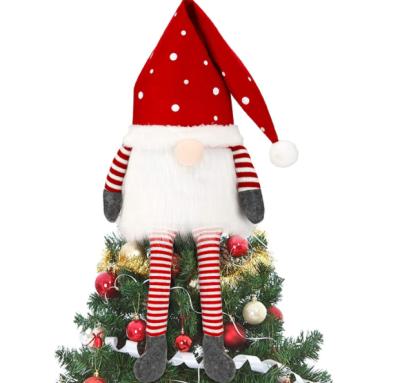 China Flannel Merry New Year Santa Claus Christmas Hat Thicken Adult Christmas Hat for sale