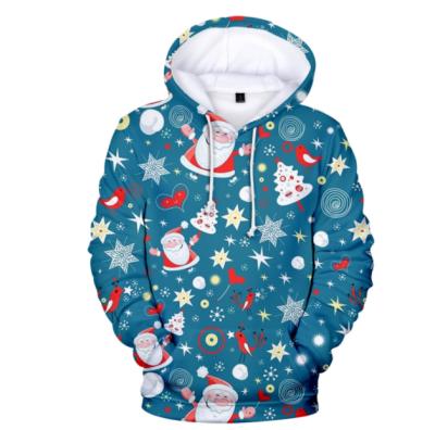 China New Christmas Hoodie Cute Windproof Girl Hoodie Western Traditional Festival Christmas Hoodie for sale