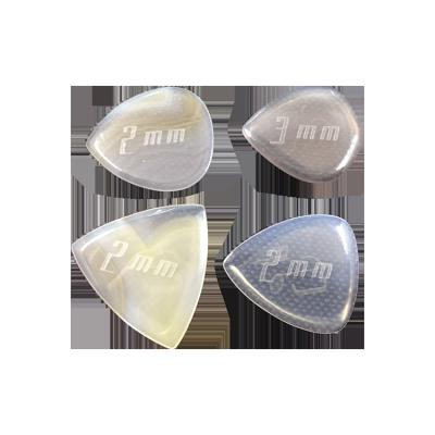 China PANGEM FASHIONABLE Custom Unique Agate/Jasper/Jade/Obsidian/Quartz Guitar Pick Guitar Pendants for sale