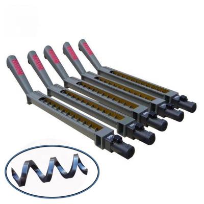 China Custom Flexible CNC Machine Tool CNC Machine Spiral Chip Conveyor Wood Chip Conveyor for sale