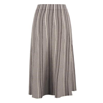 China OEM Custom Made Plus Size Long Midi Skirts Casual British England Elegant Skirt For Women Clothing for sale