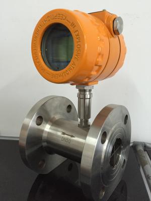 China High Performance Precision Flow Meter Turbine Type With SS304 Material for sale