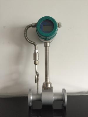 China Small size high temperature Steam Vortex Flow Meter with SS316 sensor for sale