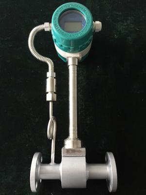 China Stainless Steel Liquid Vortex Electromagnetic Flow Meter , Oil Flowmeter for sale