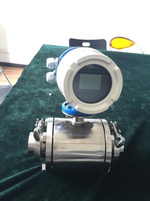 China Clamp type Electromagnetic Flow Meter for full SS304 , electromagnetic water flow meter for sale