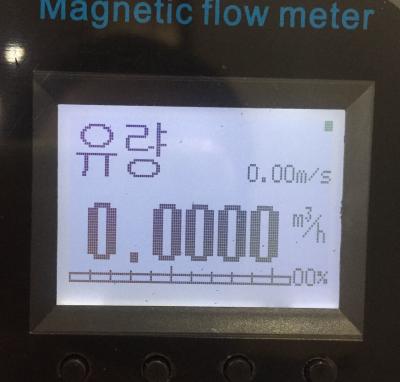 China Medidor de fluxo IP68 eletromagnético integrado para a flange de SS304 JIS10K à venda