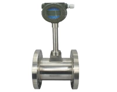 China SS316 Steam Vortex Flow Meter , Low Flow Flowmeter with LCD display for sale