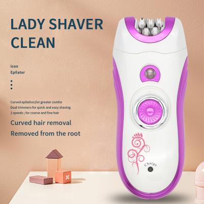 China Mini Painless Mini Painless Ladies Epilator Electric Rechargeable Cordless Portable Handheld Body Face Hair Remover for Women for sale