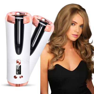 China Professional Portable Multifunctional Automatic Adjustable Hair Curler Household Hair Curlers Heat Cordless Hair Curlers Adjustable Heat Styling Tools for sale