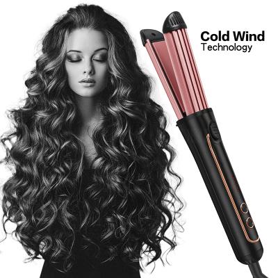 China Factory Price Professional Hair Curler Roller Styler 5 Speed ​​Hair Curler Roller Straightener Electric Hair Roller Styler Roller Temperature Iron 2 in 1 for sale