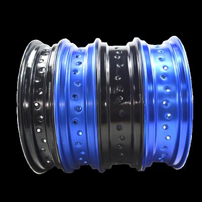 China High Quality 7116 Aluminum Alloy Motorcycle Aluminum Spokes Wheel Rim Supermoto Alloy Rims for sale