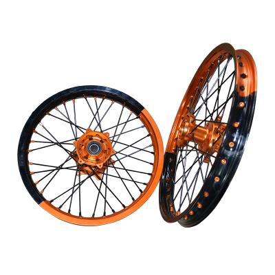 China SX SXF EXCEPT 125 New Design Custom Aluminum Alloy 21 250 350 530 19 18 Inch Motocross Wheel Set For KTM 450 XC for sale