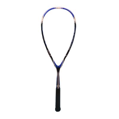 China Full carbon wholesale price custom logo carbon squash racket with laser sliver mount for sale